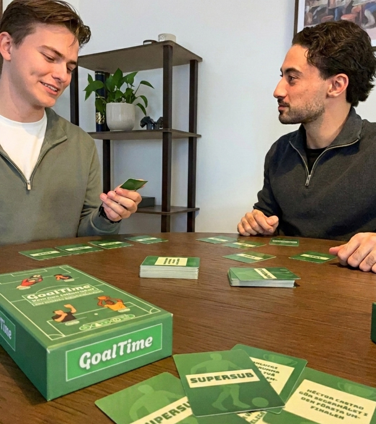 Personer som spelar GoalTime