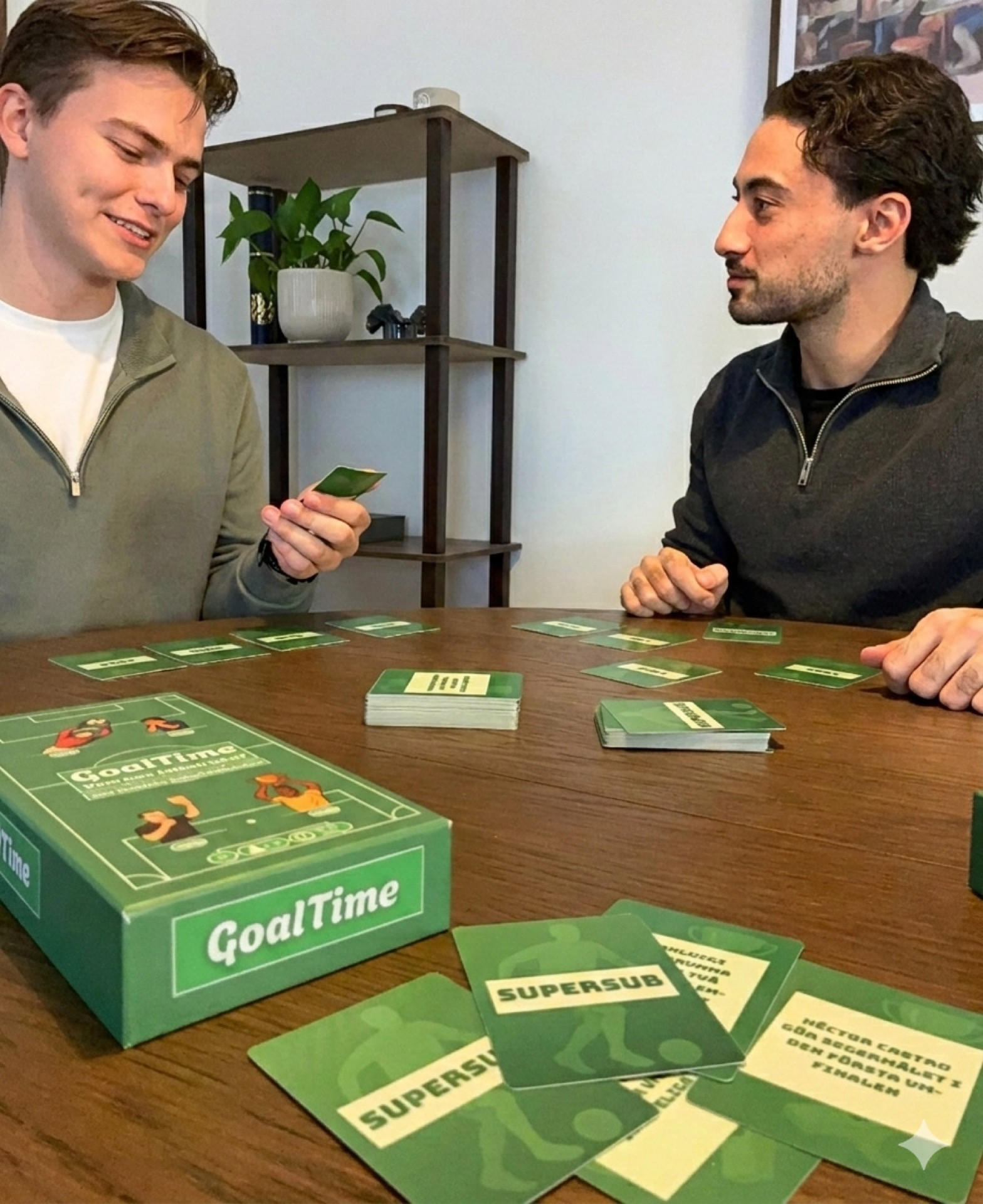 Personer som spelar GoalTime